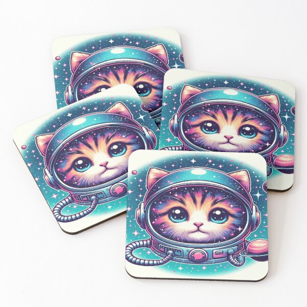 Item preview, Cosmic Purr-suit: A Kitten’s Space Adventure designed and sold by Dominika Farkašová.