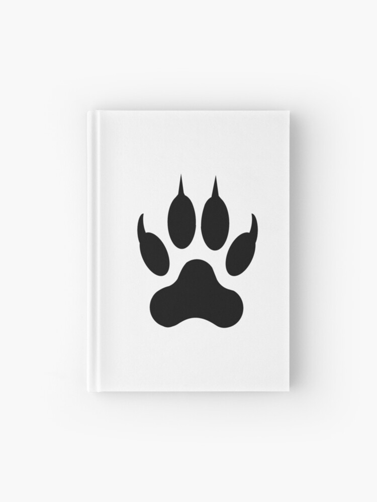 Wolfspfote Notizbuch Von Melarsgl Redbubble