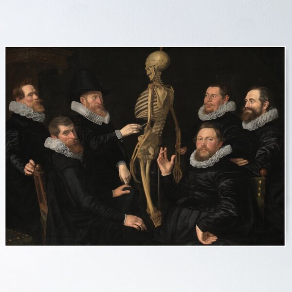 Item preview, Nicolaes Eliaszoon Pickenoy - The osteology lesson of Dr. Sebastiaen Egbertsz designed and sold by Onodera.