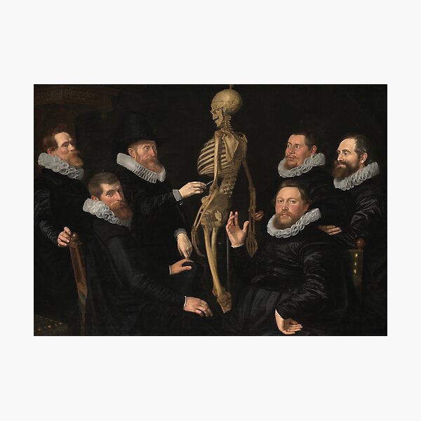 Item preview, Nicolaes Eliaszoon Pickenoy - The osteology lesson of Dr. Sebastiaen Egbertsz designed and sold by Onodera.