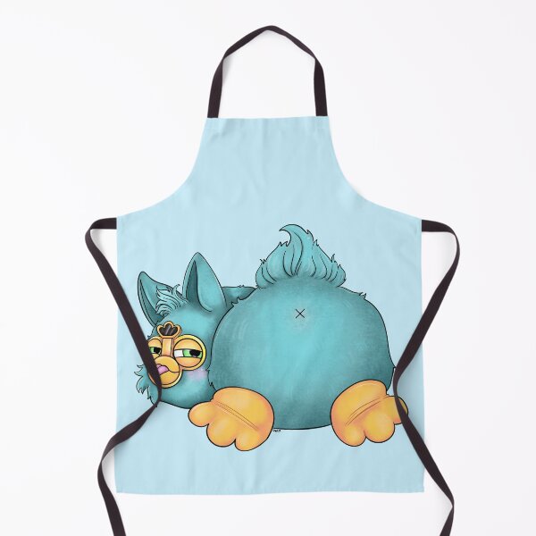 Item preview, Squinty Eyes Blue Booty Furby designed and sold by BlueLocketeer.