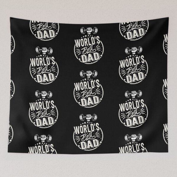 Item preview, Worlds Best Dad Fathers Day Typography  designed and sold by SayItWithYours.