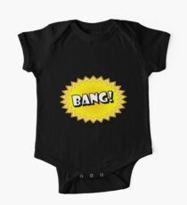 Bang onomatopoeia used in comic culture One Piece - Short Sleeve