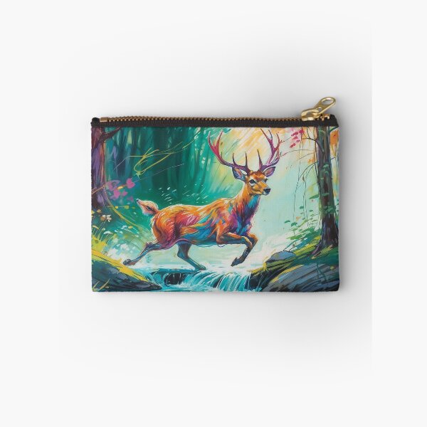Item preview, A deer crossing the river designed and sold by CreativPurpose.