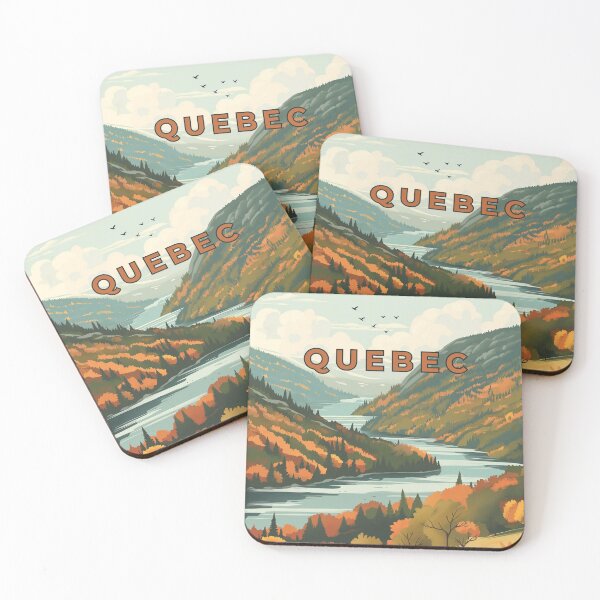 Item preview, Quebec Wilderness Travel Poster designed and sold by YegMark.