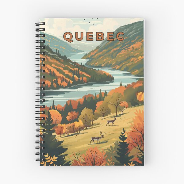 Item preview, Quebec Wilderness Travel Poster designed and sold by YegMark.