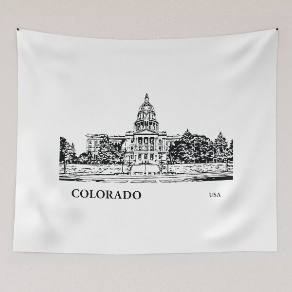 Item preview, Colorado State USA designed and sold by Lakeric Cityscapes.