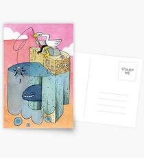 Paradise - Blue Postcards