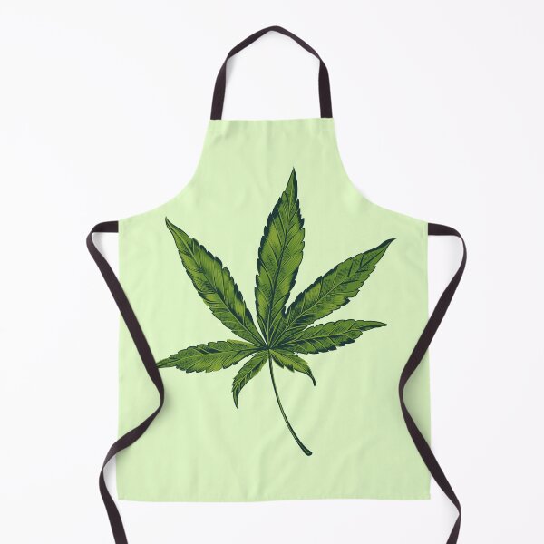 Item preview, Hand drawn cannabis leaf designed and sold by FleurDesign.