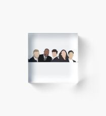 Queer Eye Cast Acrylic Block