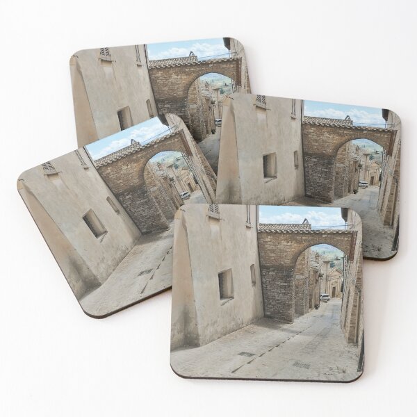 Item preview, Ascend Through History: Spello's Archway-Adorned Sloping Lane designed and sold by EpicVistas.