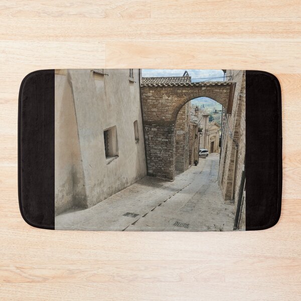 Item preview, Ascend Through History: Spello's Archway-Adorned Sloping Lane designed and sold by EpicVistas.