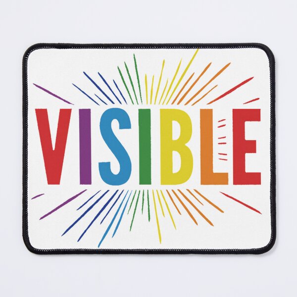 Item preview, LGBTQ Community Visibility VISIBLE Pride and Equality designed and sold by glx72.