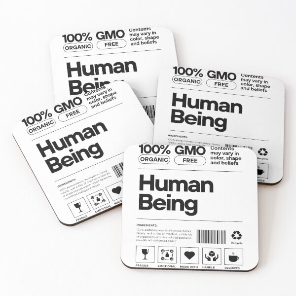 Item preview, 100% ORGANIC HUMAN BEING  designed and sold by MUDUGAMU.