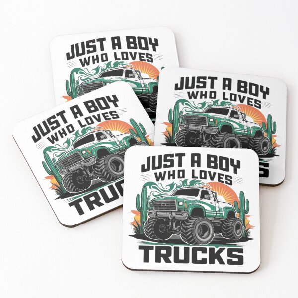 Item preview, "Desert Driven: Just A Boy Who Loves Trucks" designed and sold by Chandrakant750.