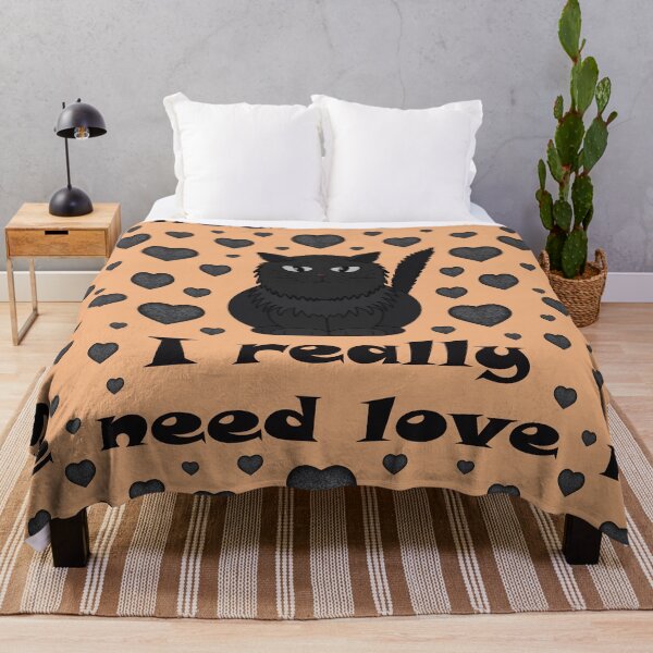 Item preview, Pattern with a cat that needs love designed and sold by Cherevan.