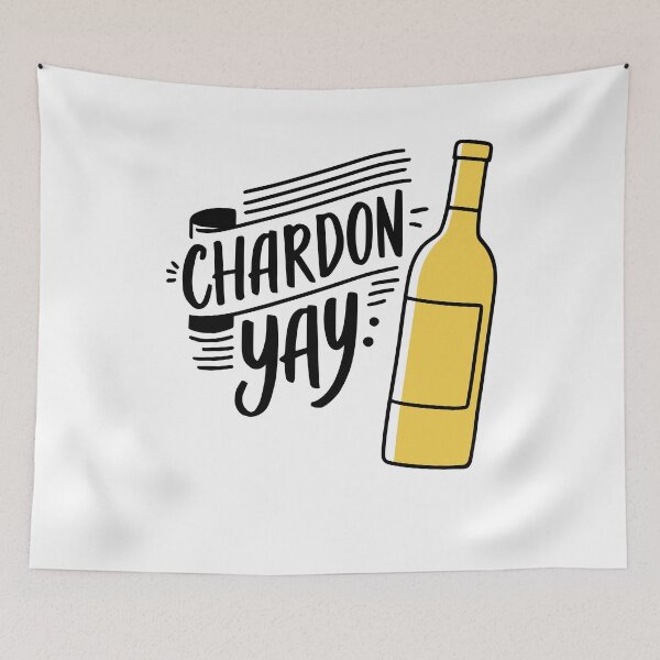 Artikelvorschau, Chardon-YAY Chardonnay Weißwein entworfen und verkauft von PMCreative.