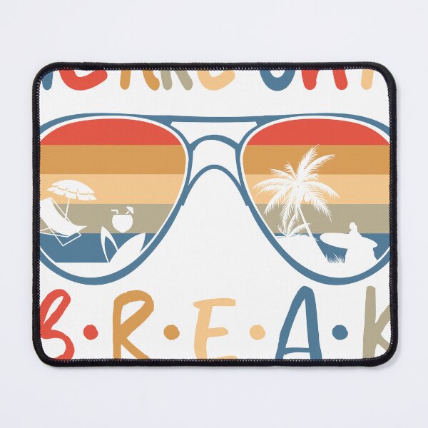 Item preview, We Are On A Break Summer Break Boho Rainbow Funny Teacher designed and sold by Micro-dose.