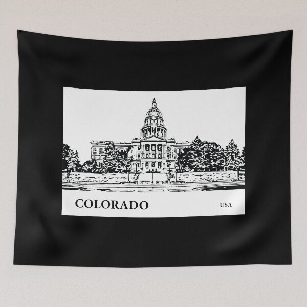 Item preview, Colorado State USA designed and sold by Lakeric Cityscapes.