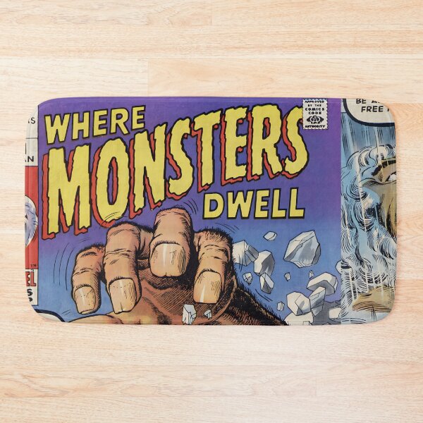 Item preview, Where Monsters Dwell Giant's Hand Breaking Through Ice to Rescue designed and sold by ArtComixHaven.