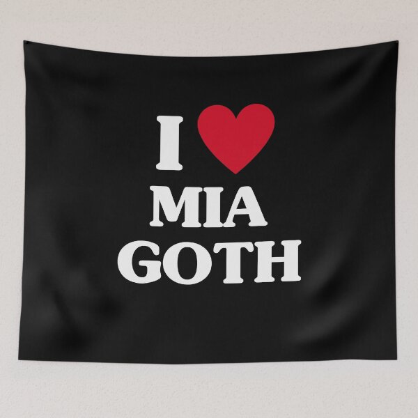 Item preview, I heart Mia Goth designed and sold by LarkaArt.