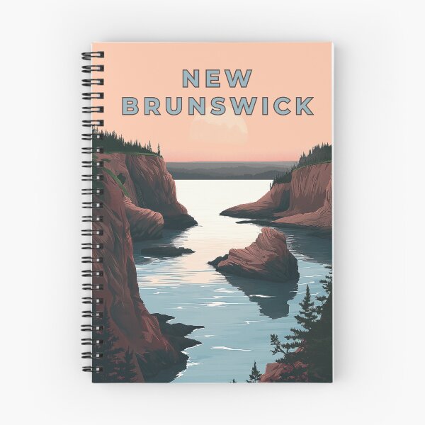 Item preview, New Brunswick Wilderness Travel Poster designed and sold by YegMark.