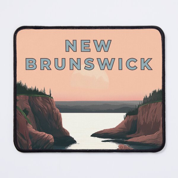 Item preview, New Brunswick Wilderness Travel Poster designed and sold by YegMark.