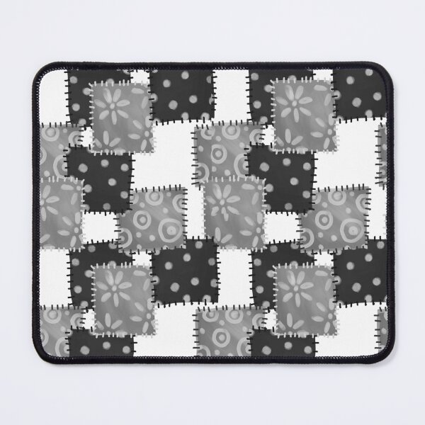 Item preview, Black & White Patchwork designed and sold by TrendyLeeLee.