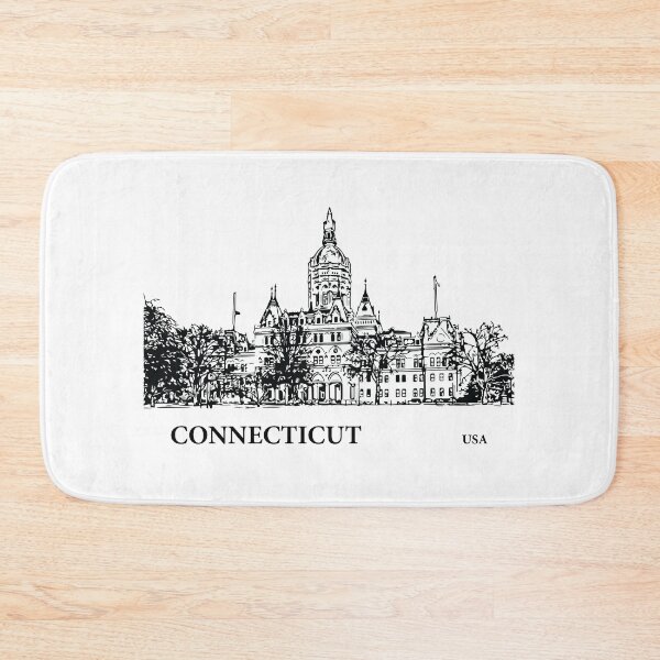 Artikelvorschau, Staat Connecticut, USA entworfen und verkauft von Lakeric.