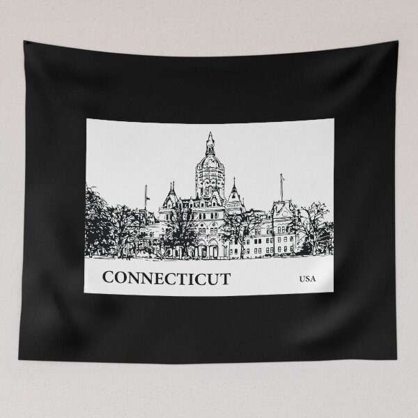 Item preview, Connecticut State USA designed and sold by Lakeric Cityscapes.