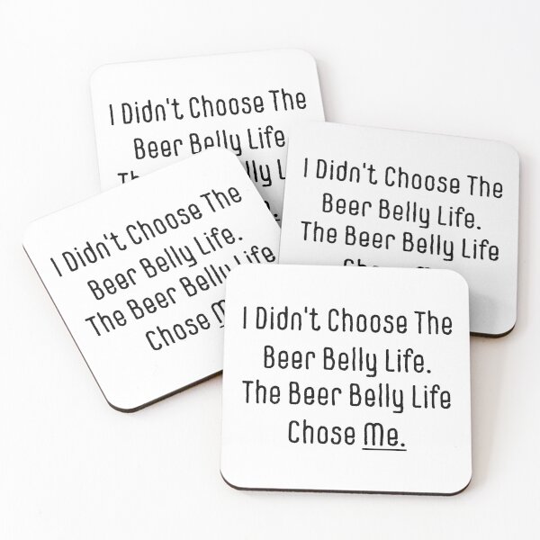 Item preview, Livin' The Beer Belly Life designed and sold by digifun.