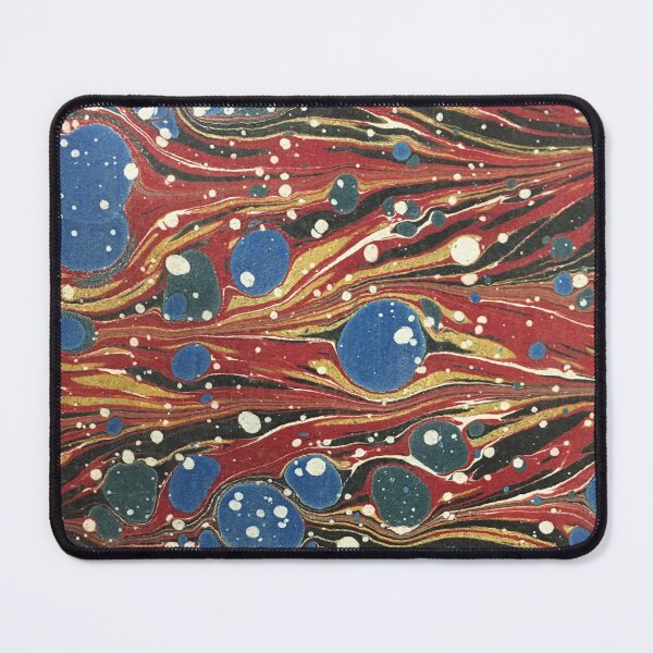 Item preview, Antiquarian marbled endpaper pattern designed and sold by linolibrarian.