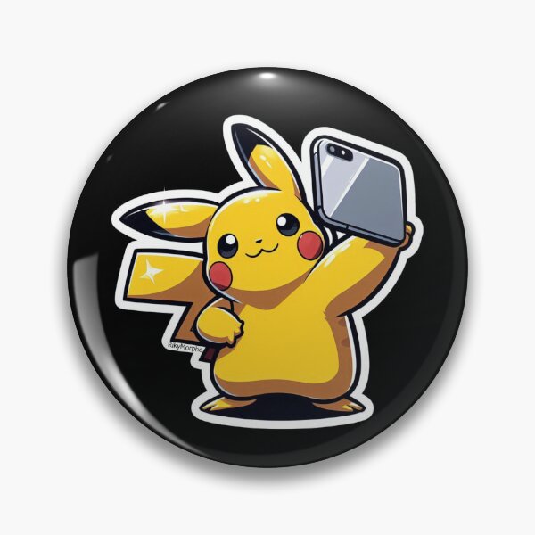 Item preview, Selfie Chu - Sticker designed and sold by rikymorphe.