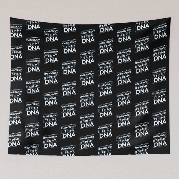 Item preview, Embroidery its in my dna designed and sold by greenbluearts.