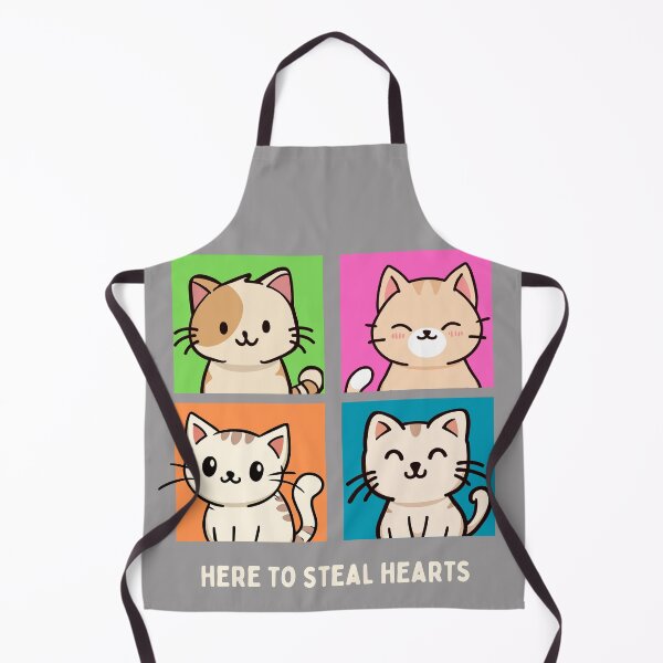 Item preview, Here To Steal Hearts- Cute Cats Classic T-Shirt designed and sold by Shalinistudio.