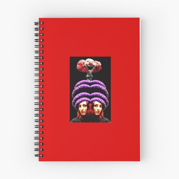 Item preview, Symmetrical photomontage portrait of woman nuclear bomb designed and sold by Carré Comme Orange.