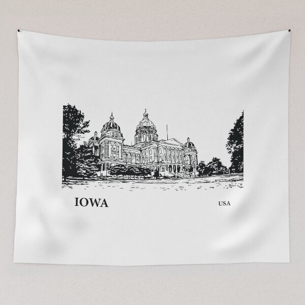 Item preview, Iowa State USA designed and sold by Lakeric Cityscapes.