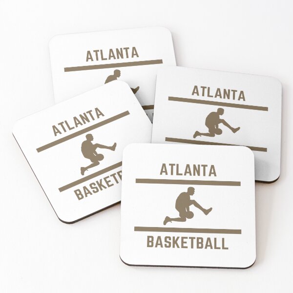 Item preview, Gold Color ATLANTA Basketball designed and sold by IssaraStudio.