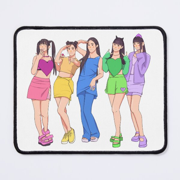Item preview, NewJeans Squad Portrait designed and sold by kimrora.
