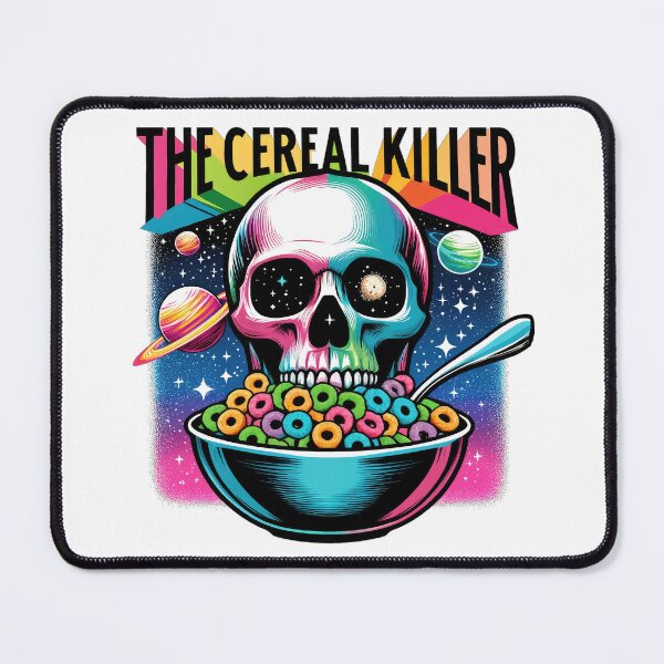 Item preview, "The Cereal Killer" Funny Skull designed and sold by FlawlessSeams.