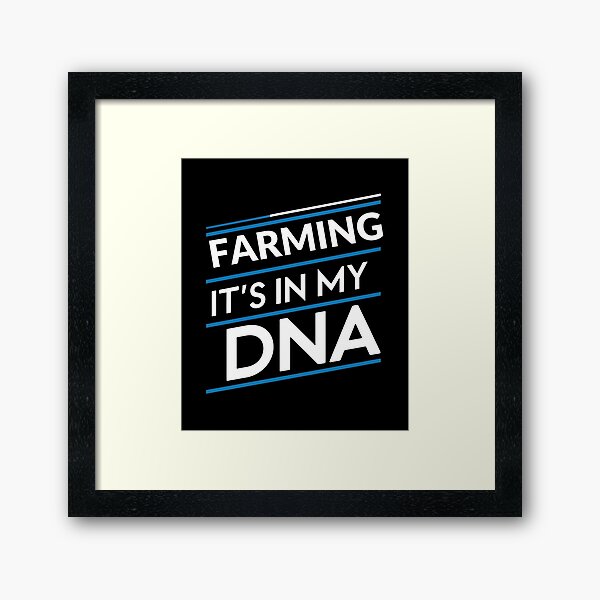 Item preview, Farming its in my dna designed and sold by greenbluearts.