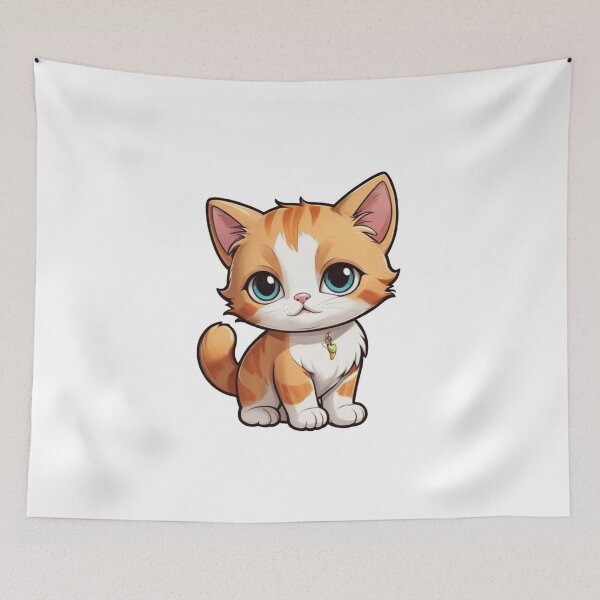 Artikelvorschau, Cartoon Cat entworfen und verkauft von ArtCraftLab.