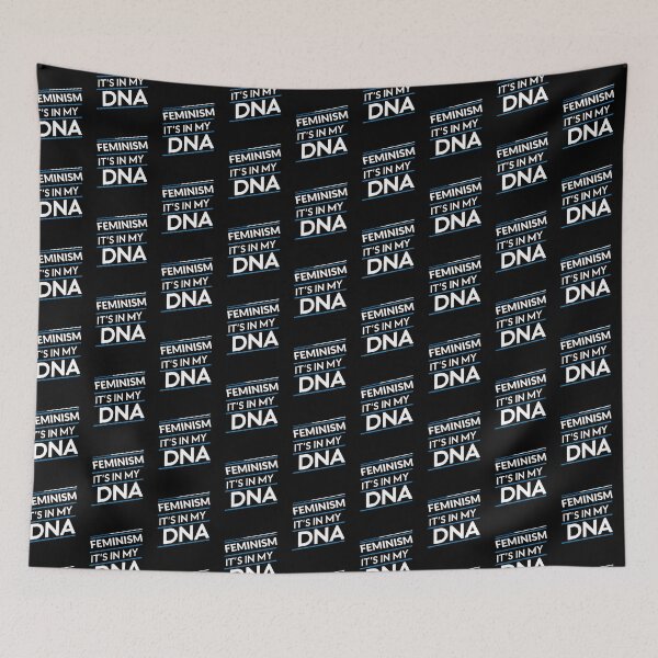 Item preview, Feminism its in my dna designed and sold by greenbluearts.