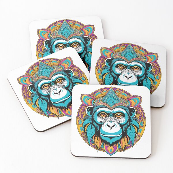 Item preview, monkey art design designed and sold by misbahsiro.