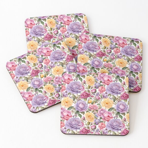 Item preview, Rose Flowers - Watercolor pattern  designed and sold by Victoria Riabov.