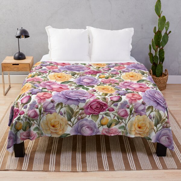 Item preview, Rose Flowers - Watercolor pattern  designed and sold by Victoria Riabov.