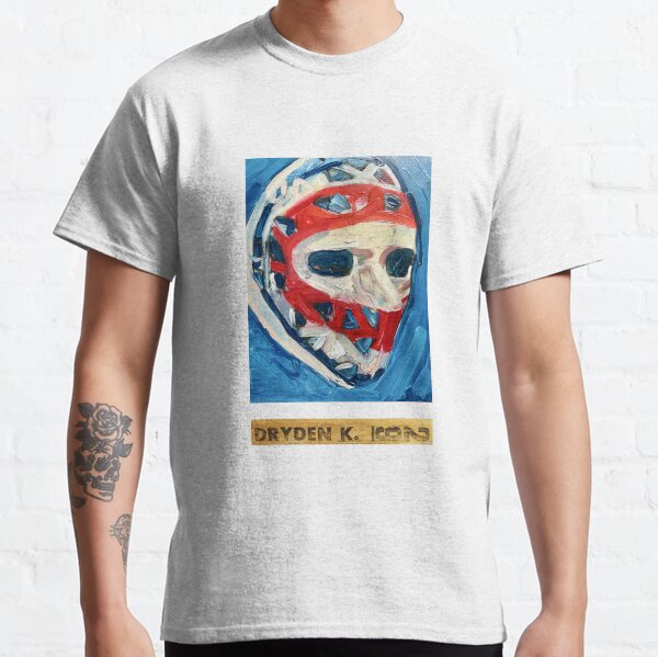 Ken Dryden Mask (original painting) and stick Classic T-Shirt