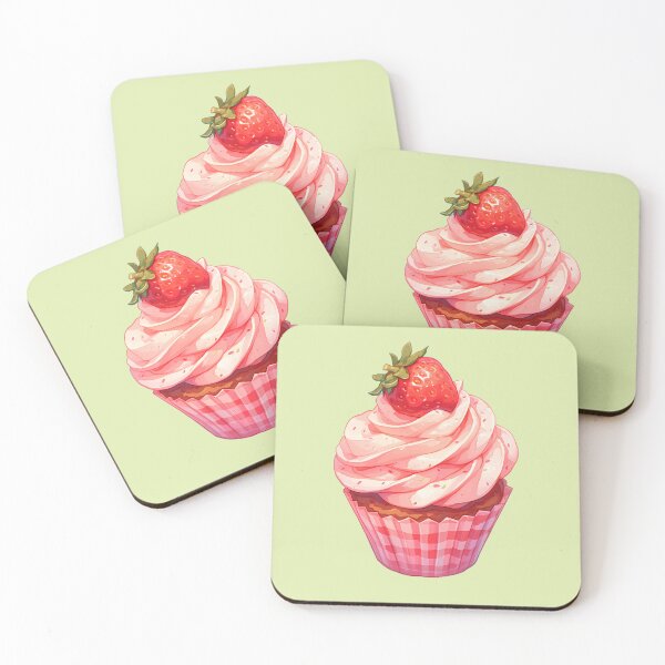 Item preview, Strawberry Cupcake designed and sold by sakurashorty.