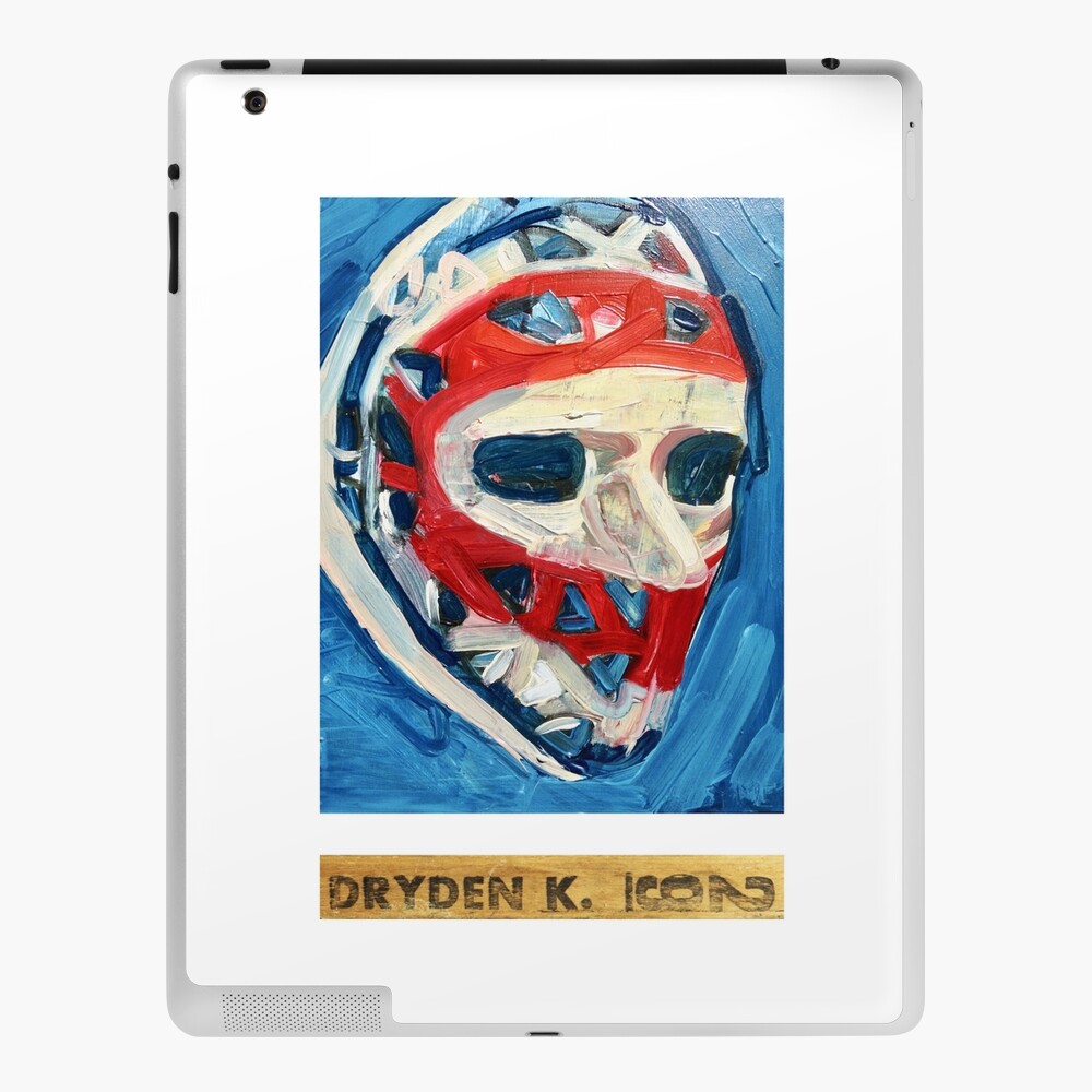 "Ken Dryden Mask (original painting) and stick" Canvas Print for Sale by | Redbubble
