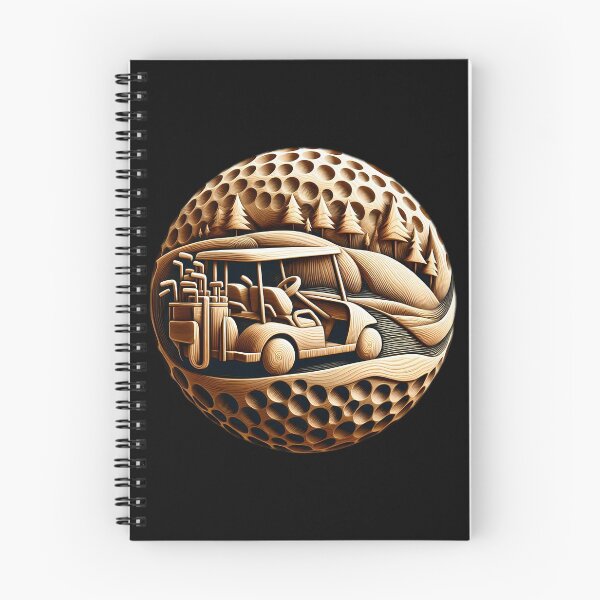 Item preview, Golf Ball Artistic Essence in Wood Golfing Art designed and sold by SportsT-Shirts.